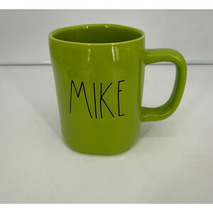 Rae Dunn Disney Pixar Monsters Inc. MIKE Wazowski Green Mug Artisan Collection